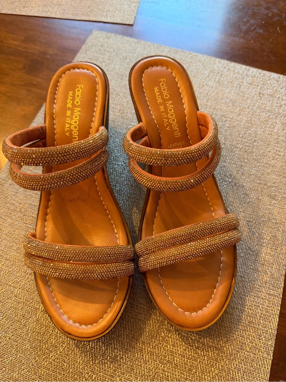 Fabio Maggenti Wedge Sandals